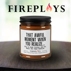 mom candle, funny mom gift, that awful moment when you realize... candle, funny gift candle,  mother's day candle,humor candle gift, scented