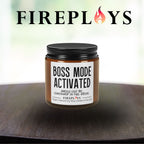 Boss Mode Activated -funny boss gift, office humor candle, promotion gift, boss gift, humor candle,