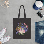 Tote_ Vintage Style Boho Flower bouquet (2)