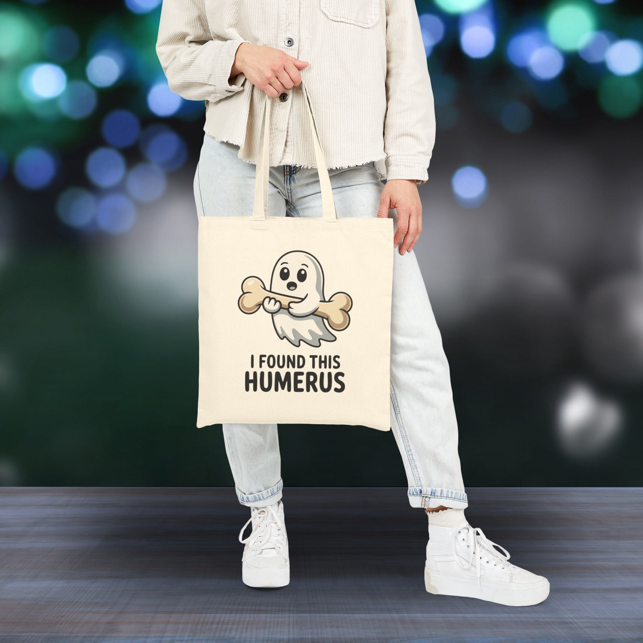 Humerus Ghost Funny Science Teacher Gift Tote