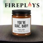 Youre guac, baby - Soy Candle | Funny Gift for Friend | Self Worth | Scented Candles | Gift Candle