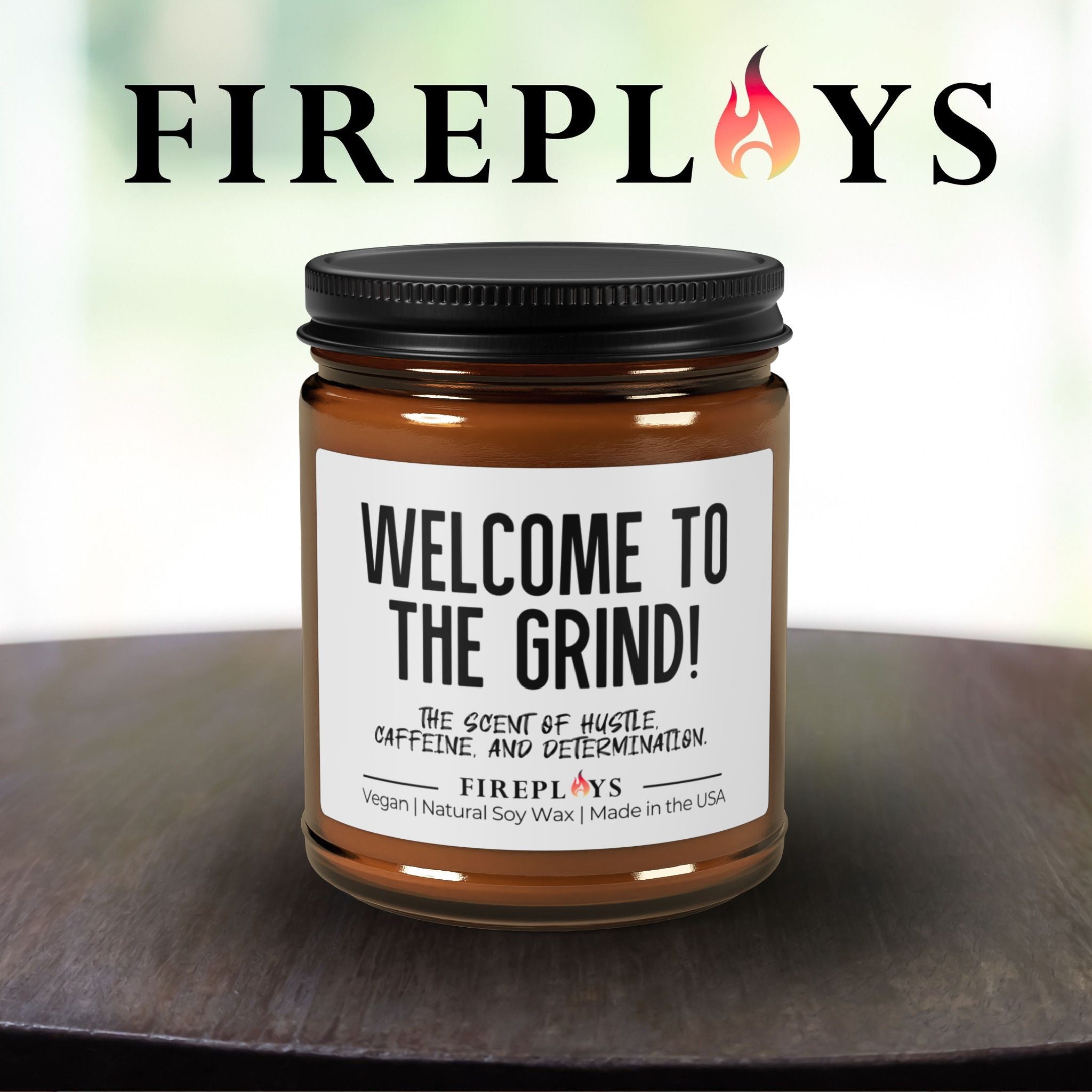 Welcome To The Grind!  candle, funny gift candle, humor candle gift, scented candle with message