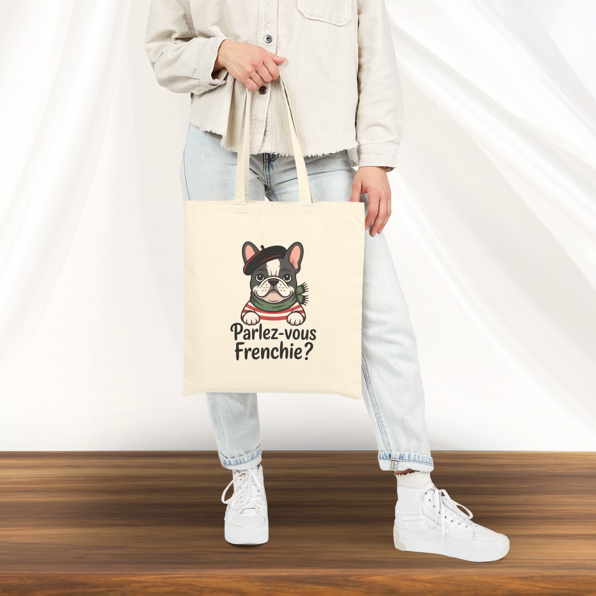French Bulldog Lover Parlez Vous Frenchie Gift Tote