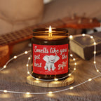 Funny White Elephant Gift Candle