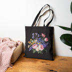 Tote_ Vintage Style Boho Flower bouquet (2)