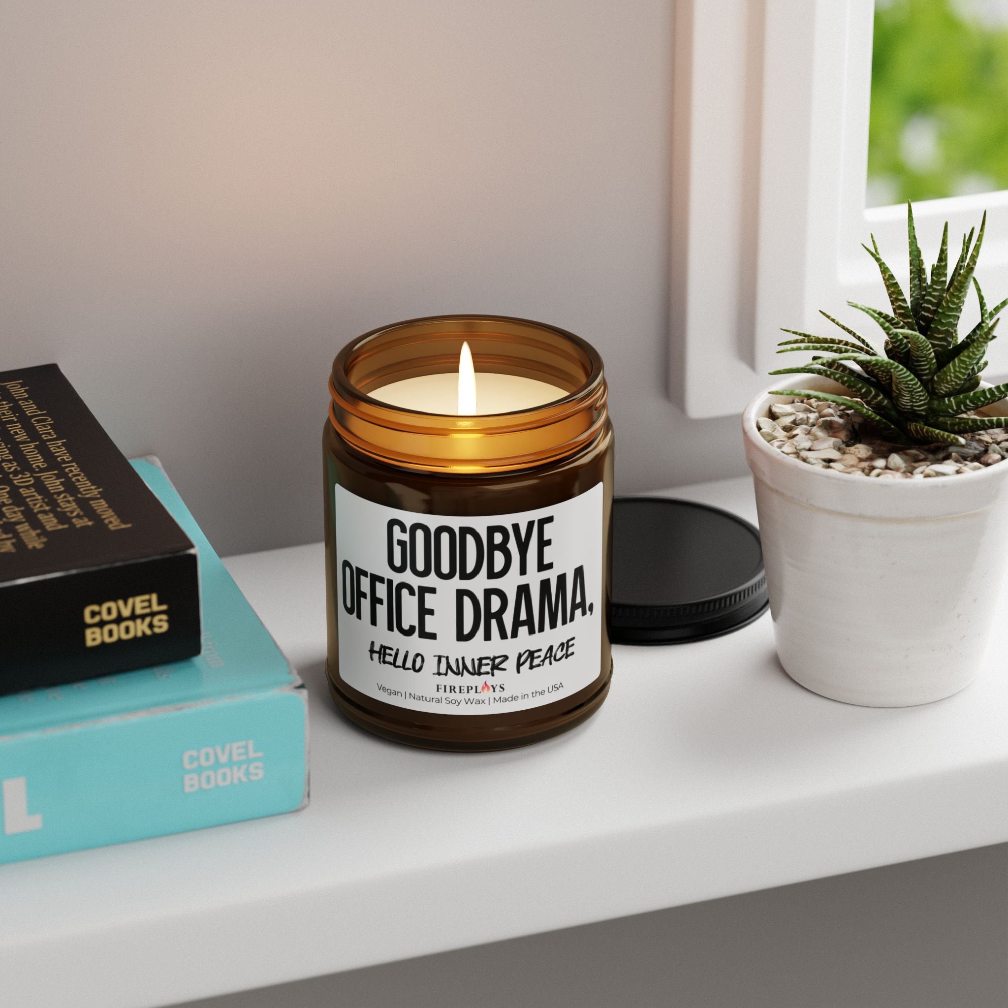 new chapter candle job quitting candle coworker leaving candle work friend gift quitting job candle funny coworker gift office drama