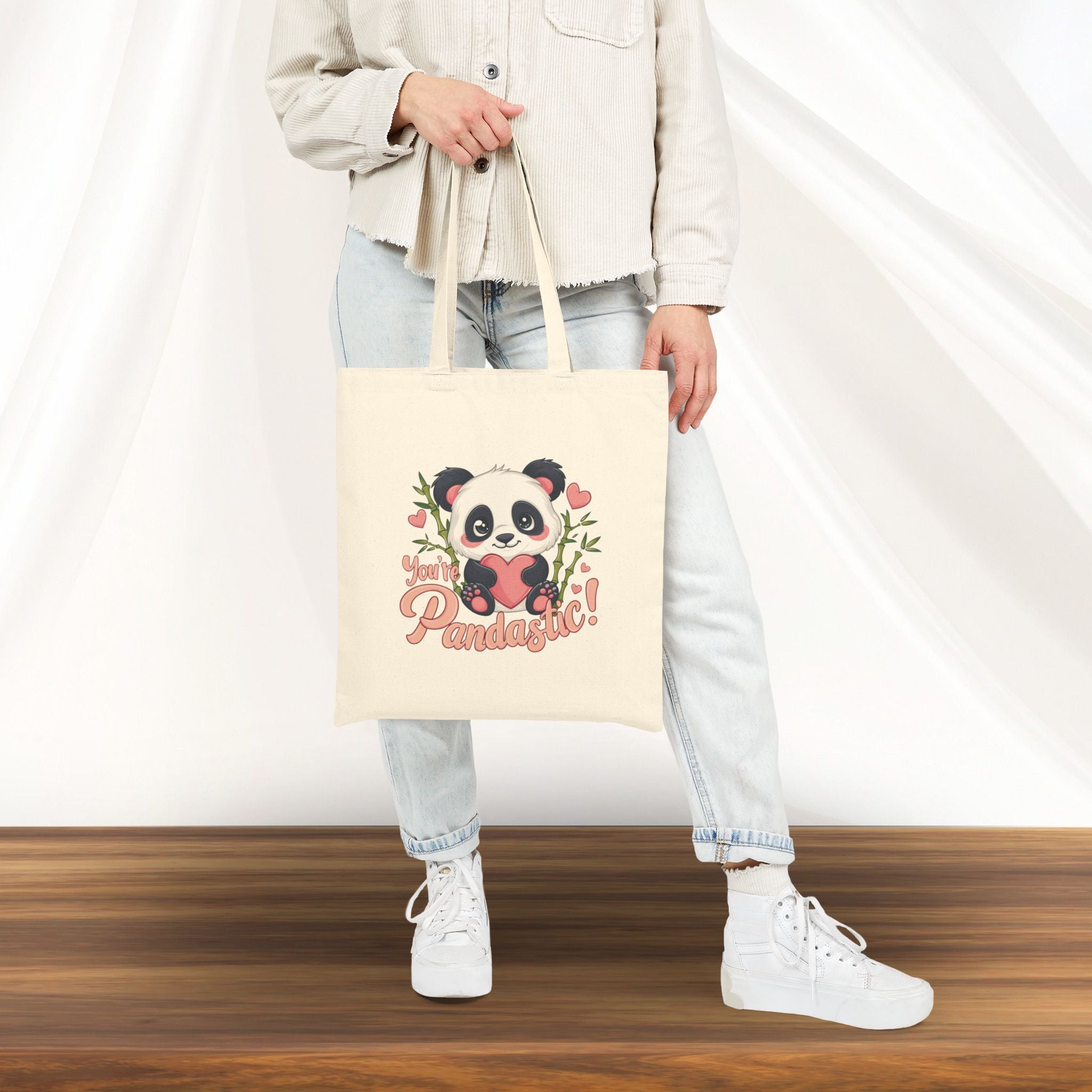 Cute Panda Tote Bag - You're Pandastic!