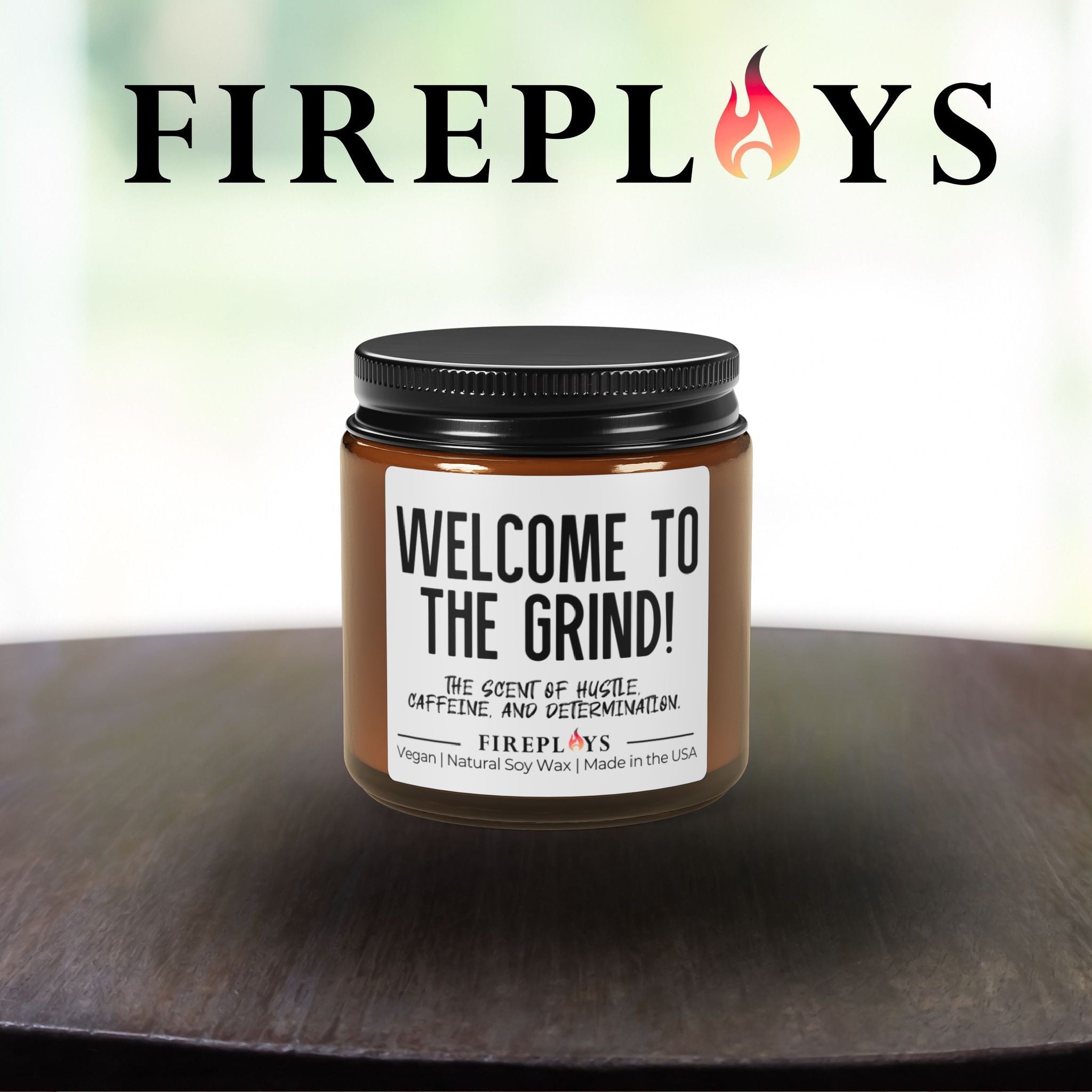 Welcome To The Grind!  candle, funny gift candle, humor candle gift, scented candle with message
