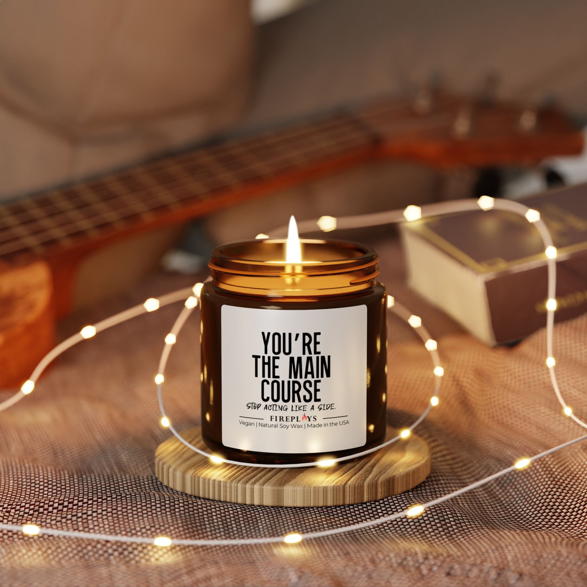 You're the main course- Soy Candle | Funny Gift for Friend | Self Worth | Scented Candles | Gift Candle