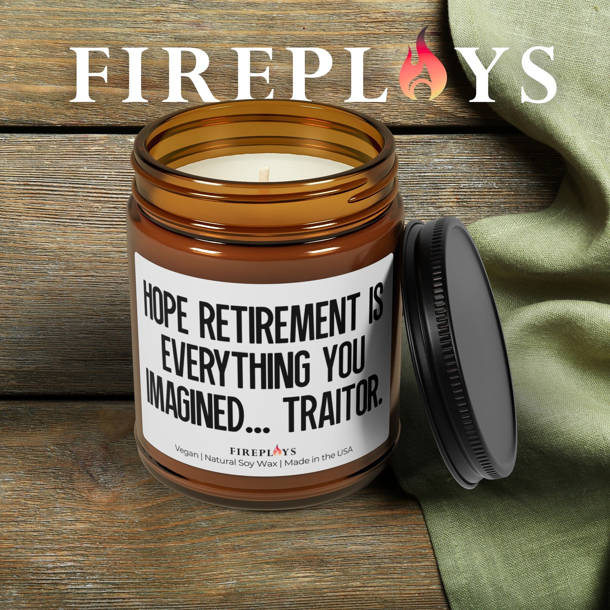 job retirement candle sarcastic gift idea farewell candle gift goodbye coworker gift passive aggressive candle retirement gift candle