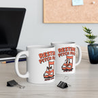 Resting Pitch Face RBF Funny Coffee Mug for Music Lovers and Teacher Band Gift
