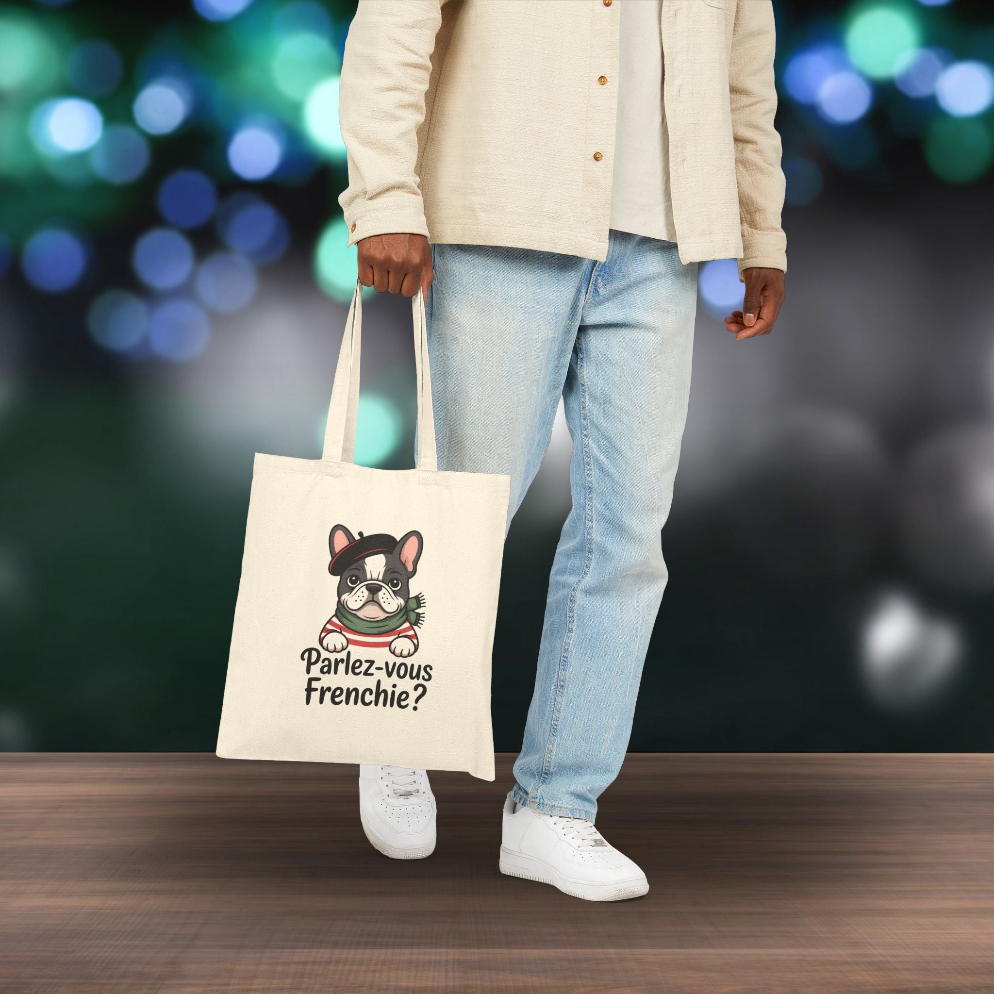 French Bulldog Lover Parlez Vous Frenchie Gift Tote