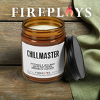 gift idea, custom, chillmaster candle, funny gift candle,  , unique, handmade, scented, personalized, candle, scented candle with message, h