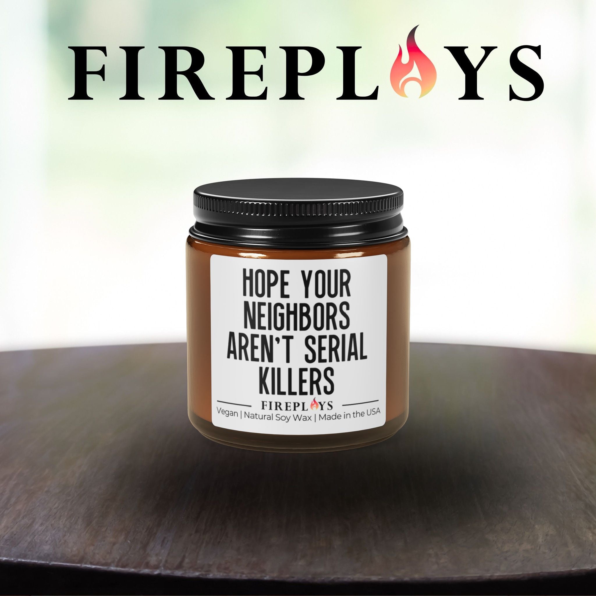 killer neighbors candle, funny candle, soy scented candle funny home decor homeowner funny housewarming gift new home gift congrats gift