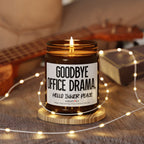 new chapter candle job quitting candle coworker leaving candle work friend gift quitting job candle funny coworker gift office drama