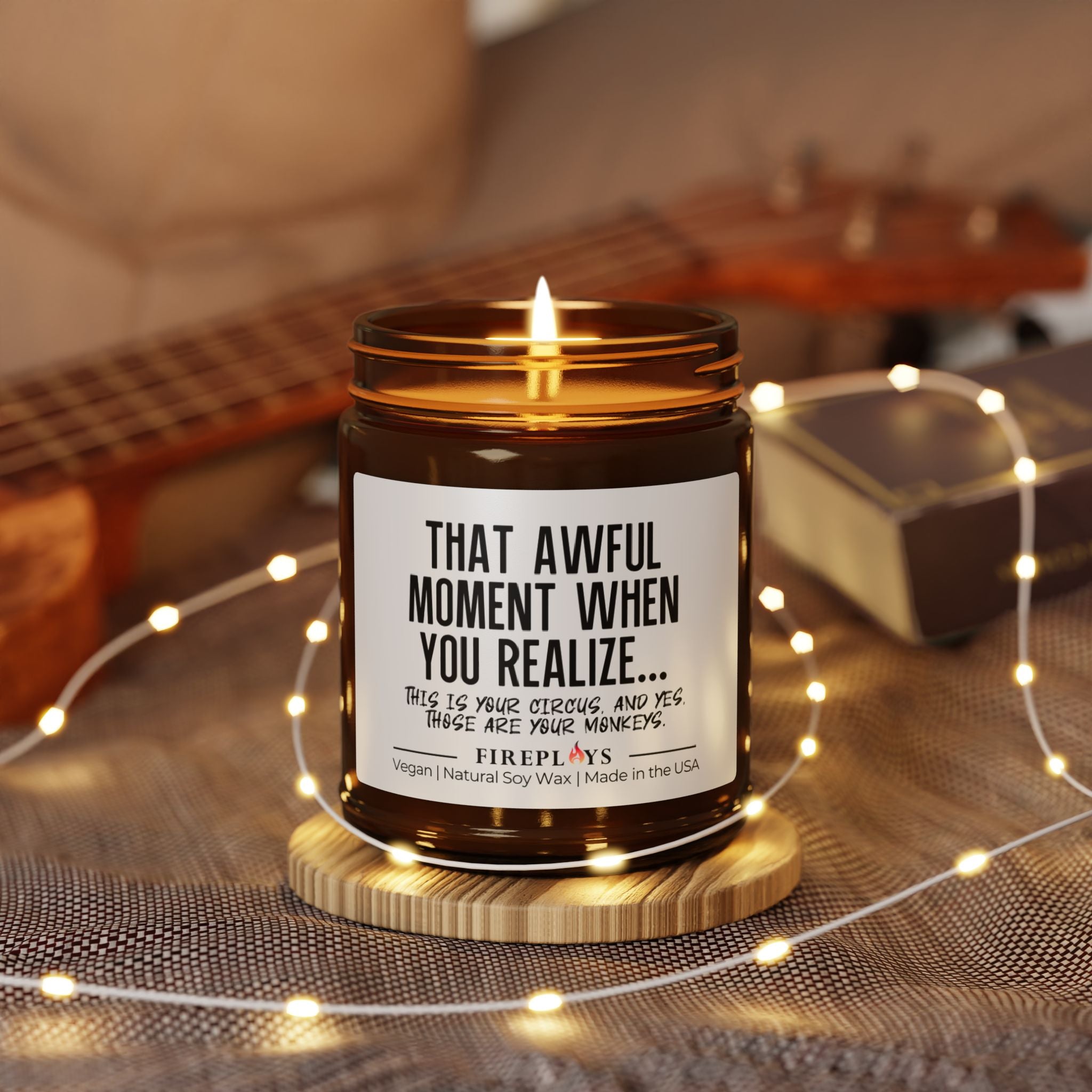 mom candle, funny mom gift, that awful moment when you realize... candle, funny gift candle,  mother's day candle,humor candle gift, scented