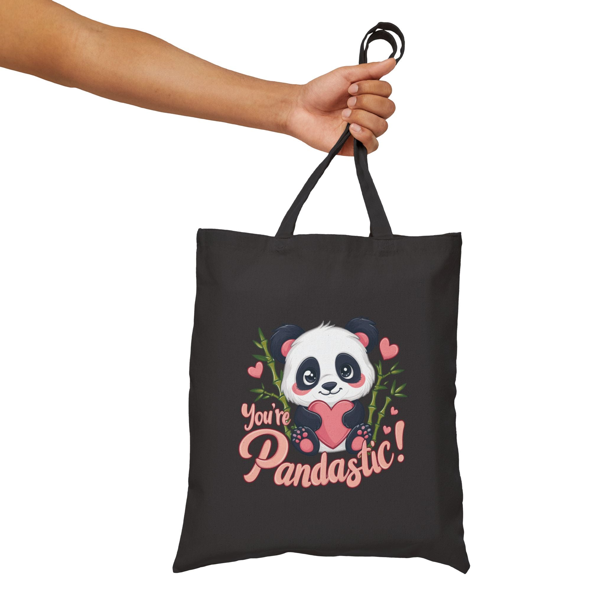 Cute Panda Tote Bag - You're Pandastic!