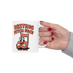 Resting Pitch Face RBF Funny Coffee Mug for Music Lovers and Teacher Band Gift