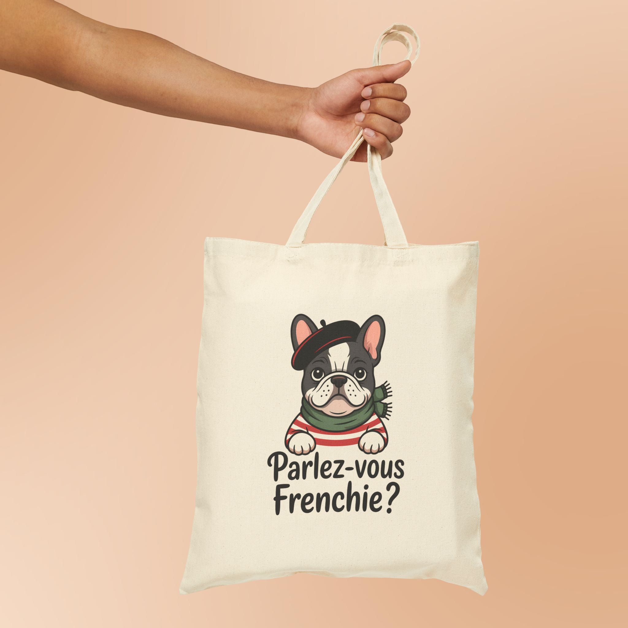 French Bulldog Lover Parlez Vous Frenchie Gift Tote