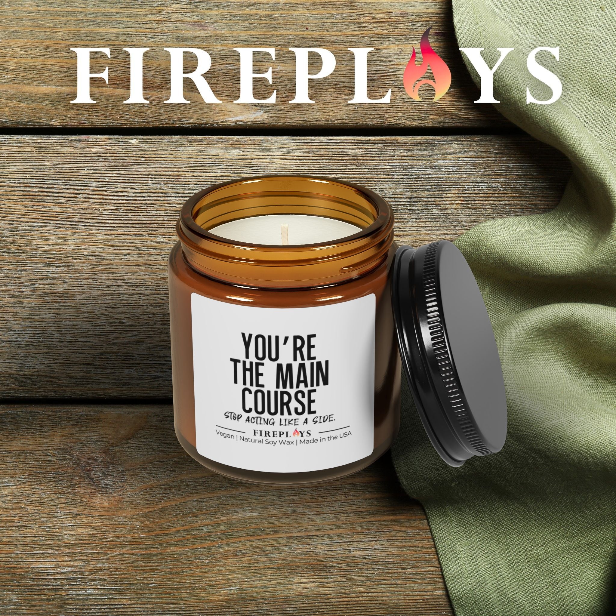 You're the main course- Soy Candle | Funny Gift for Friend | Self Worth | Scented Candles | Gift Candle