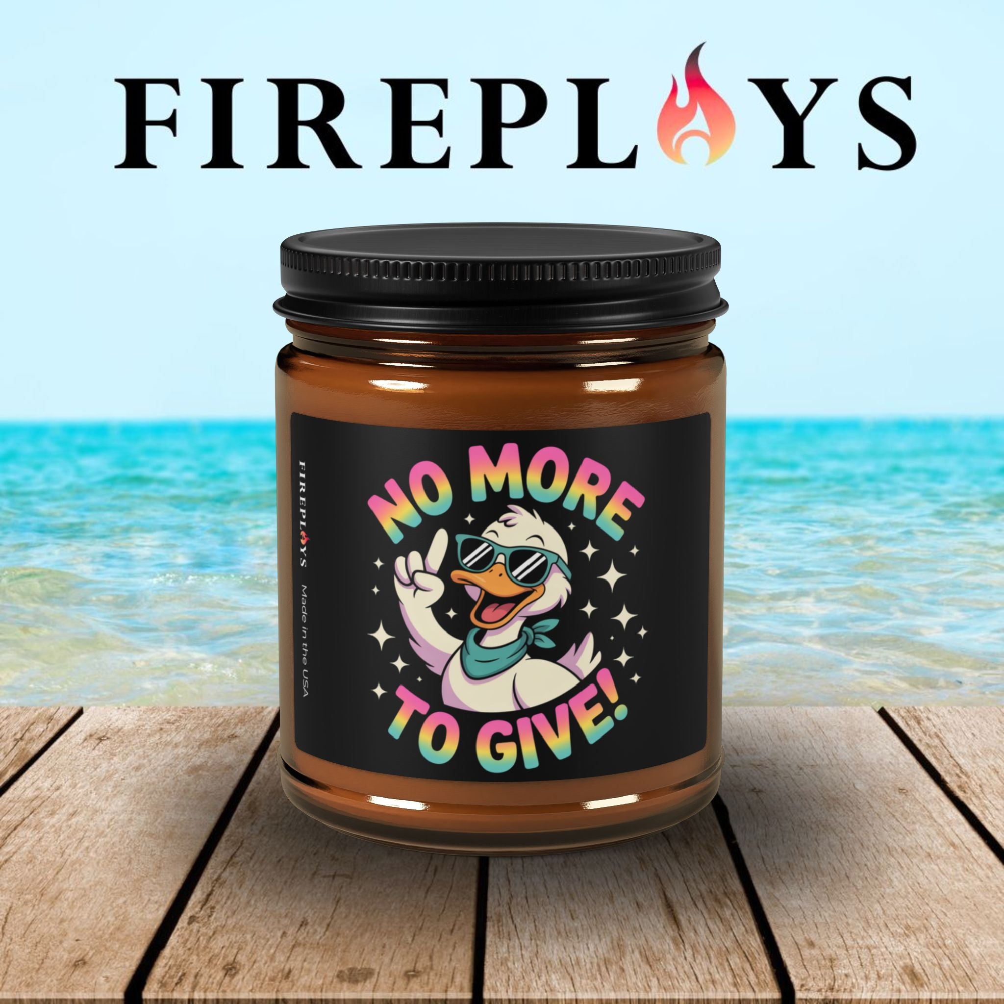 Funny gift candle for friends coworker, quitting job candle, no more f*cks ducks to give, funny dorm home decor leaving candle work