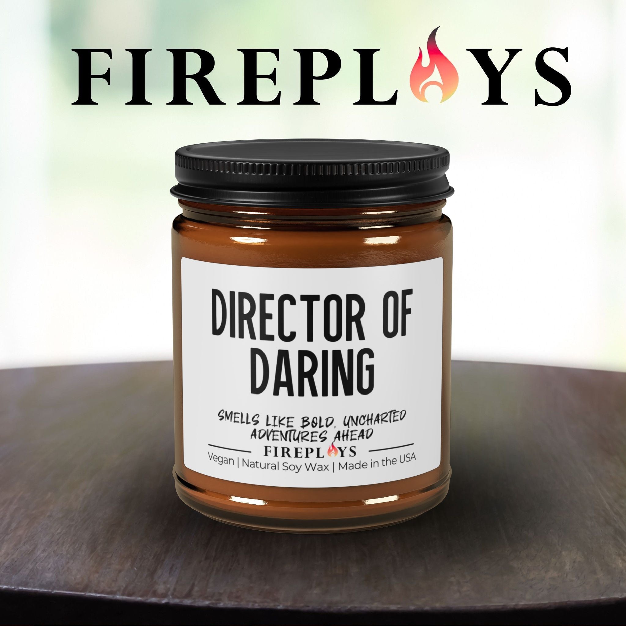 candles for the adventurous, Director Of Daring candle, novelty candle, unique candle gifts,