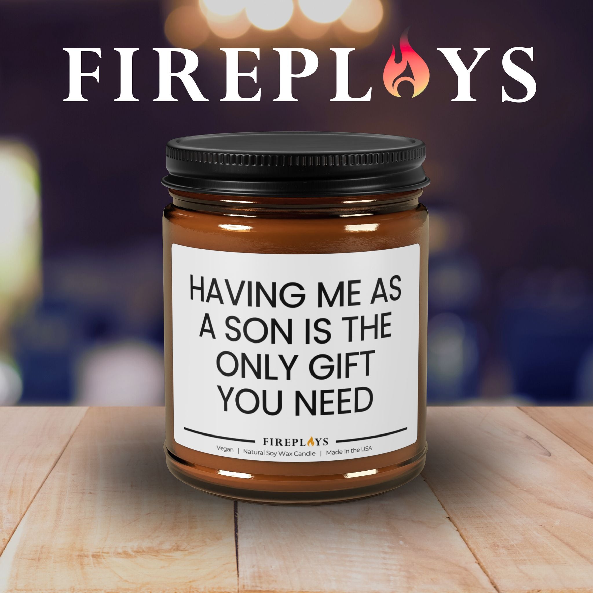 Funny Mom, Dad, Parent Gift from Daughter: Scented Soy Candle gift Home Decor