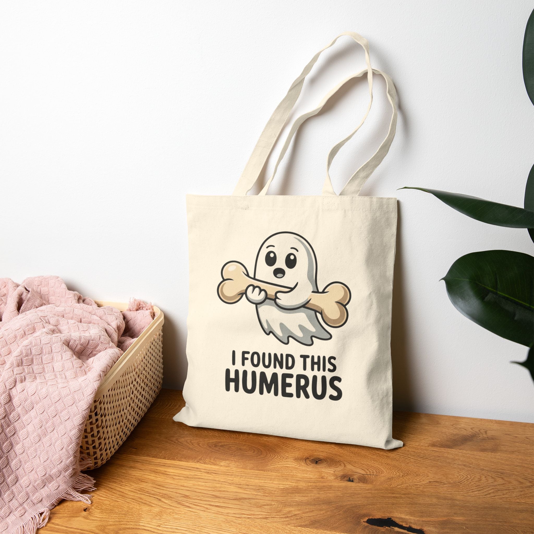Humerus Ghost Funny Science Teacher Gift Tote