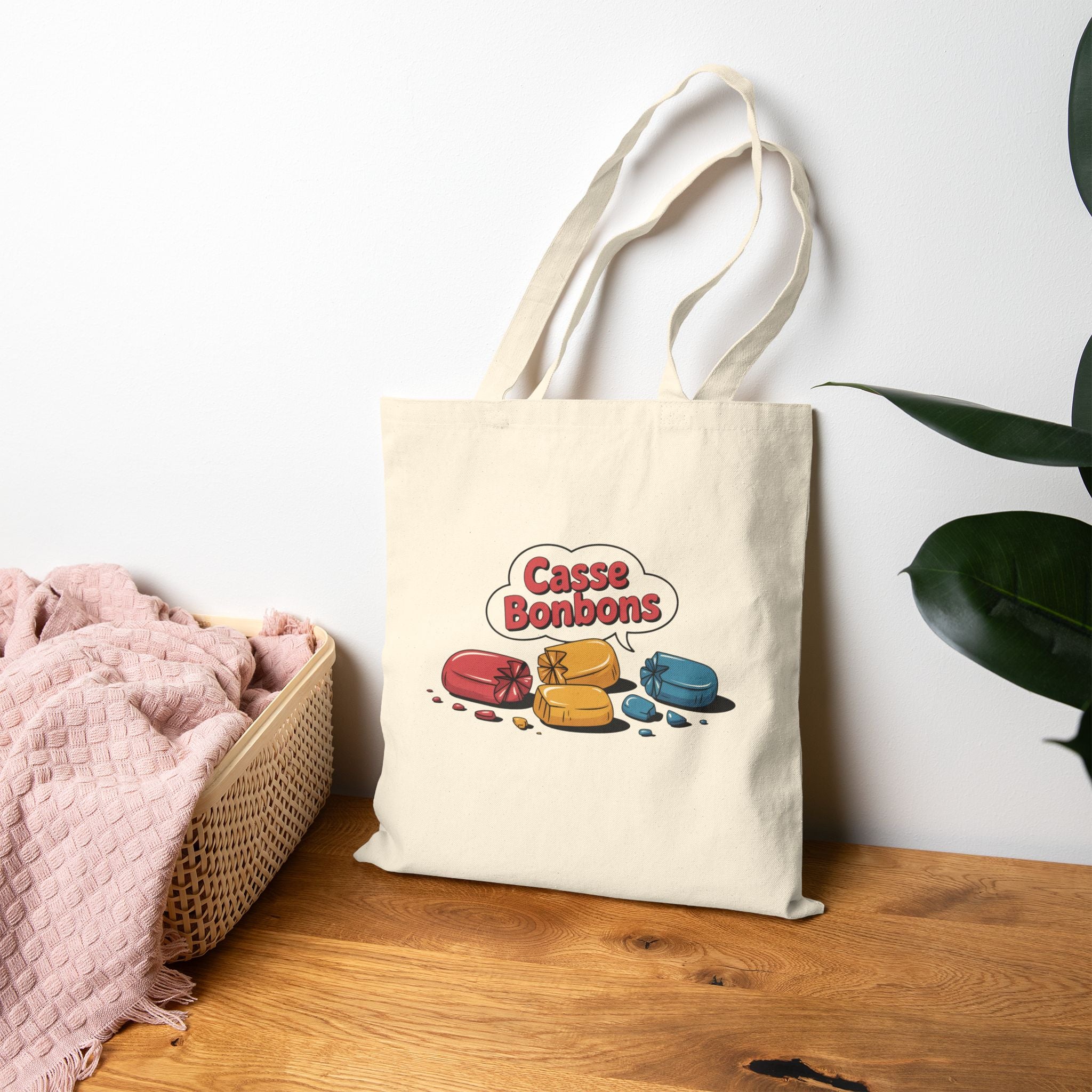 French Language Lover Casse Bonbons Funny Tote