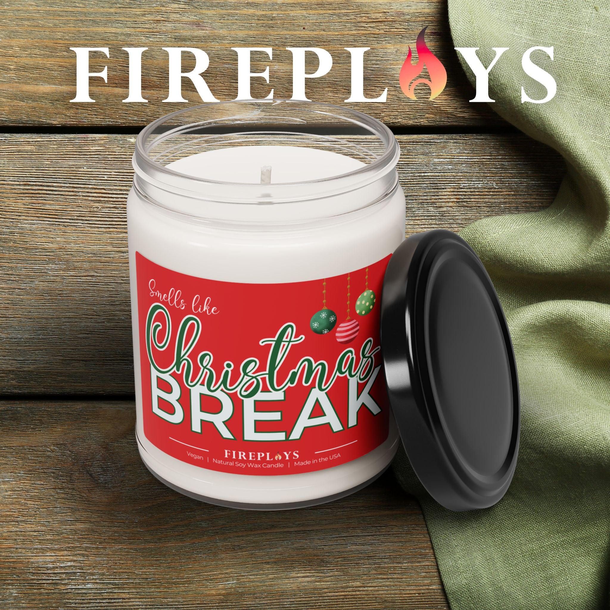 Smells like Christmas Break Candle Teacher Student Gift