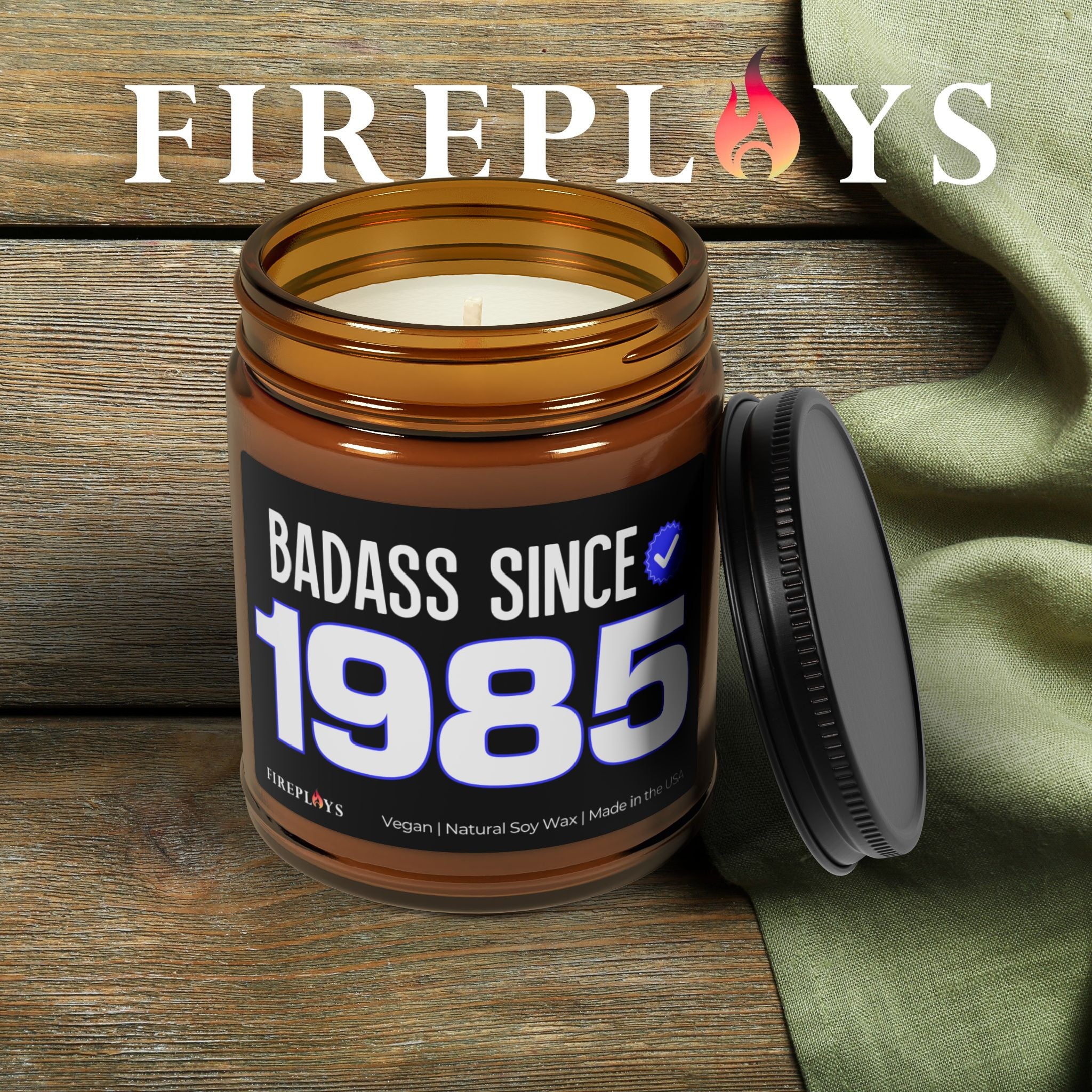 fun 40th birthday candle, milestone birthday candle, adult humor gift, birthday candle gift, unique candle gift getting old candle