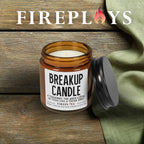 Breakup Candle - friend candle, breakup candle candle, funny gift candle, humor candle gift, scented candle with message