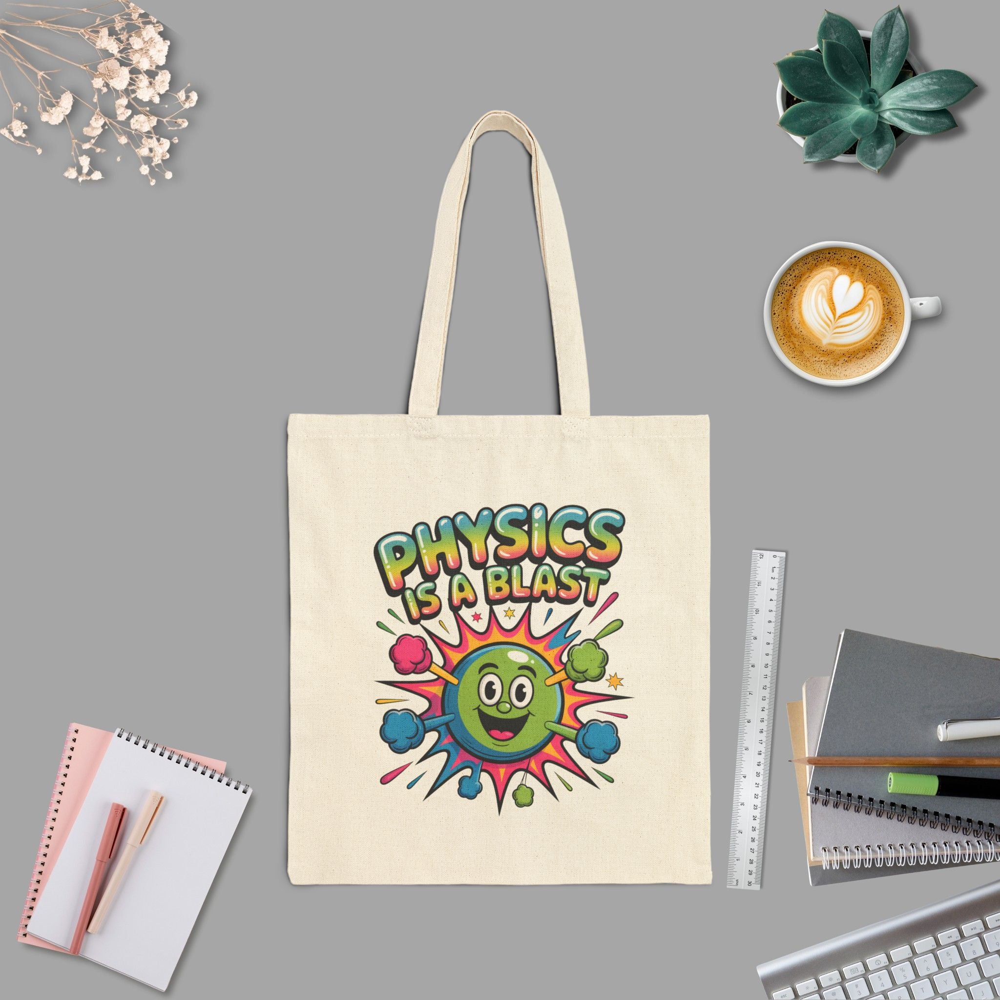 Physics is a Blast Science Teacher Gift Tote