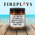 candle going away present quitting job candle sarcastic gift idea funny candle for boss coworker leaving candle HR rules