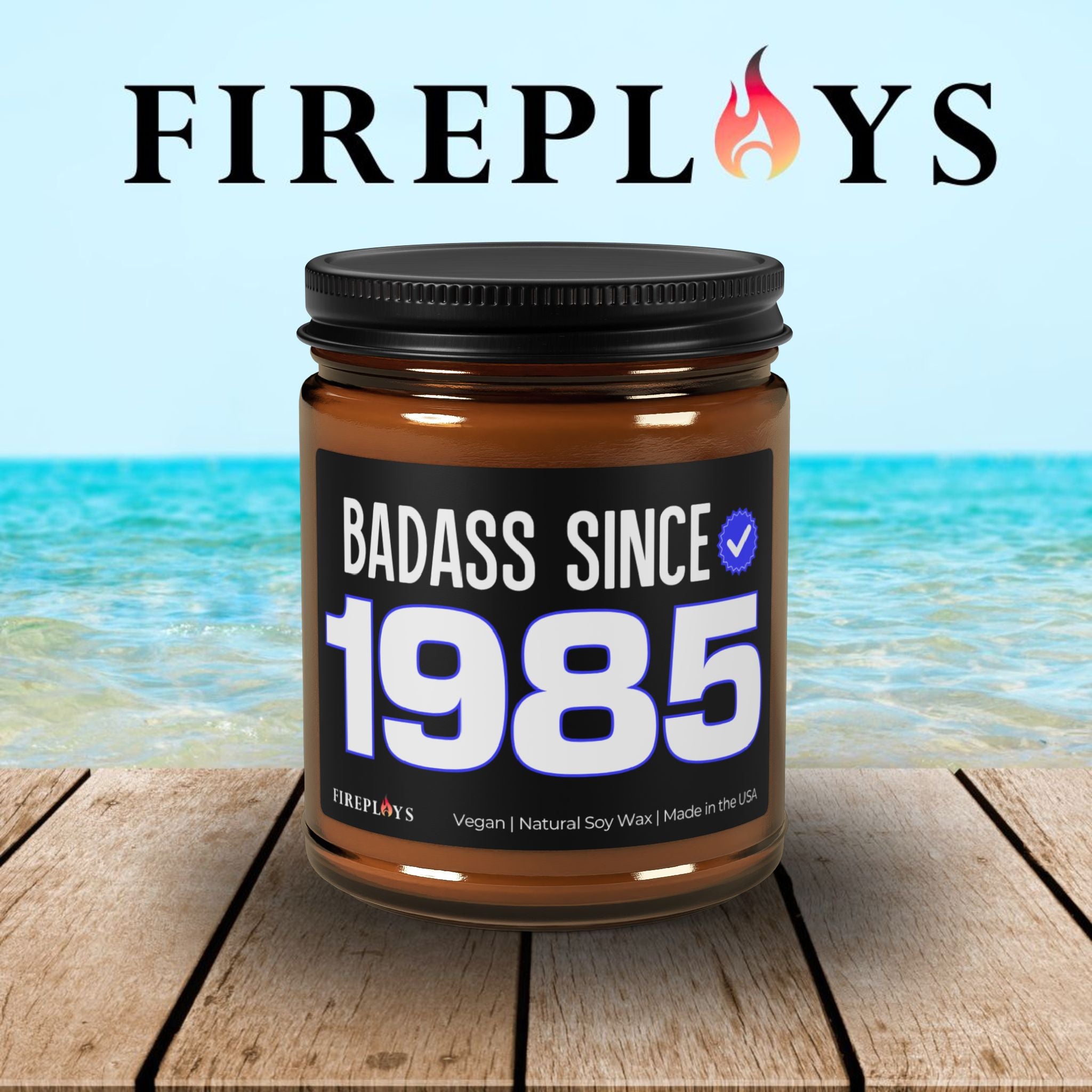 fun 40th birthday candle, milestone birthday candle, adult humor gift, birthday candle gift, unique candle gift getting old candle