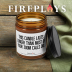 funny coworker gift coworker leaving candle sarcastic gift idea passive aggressive candle retirement gift candle funny boss long zoom calls