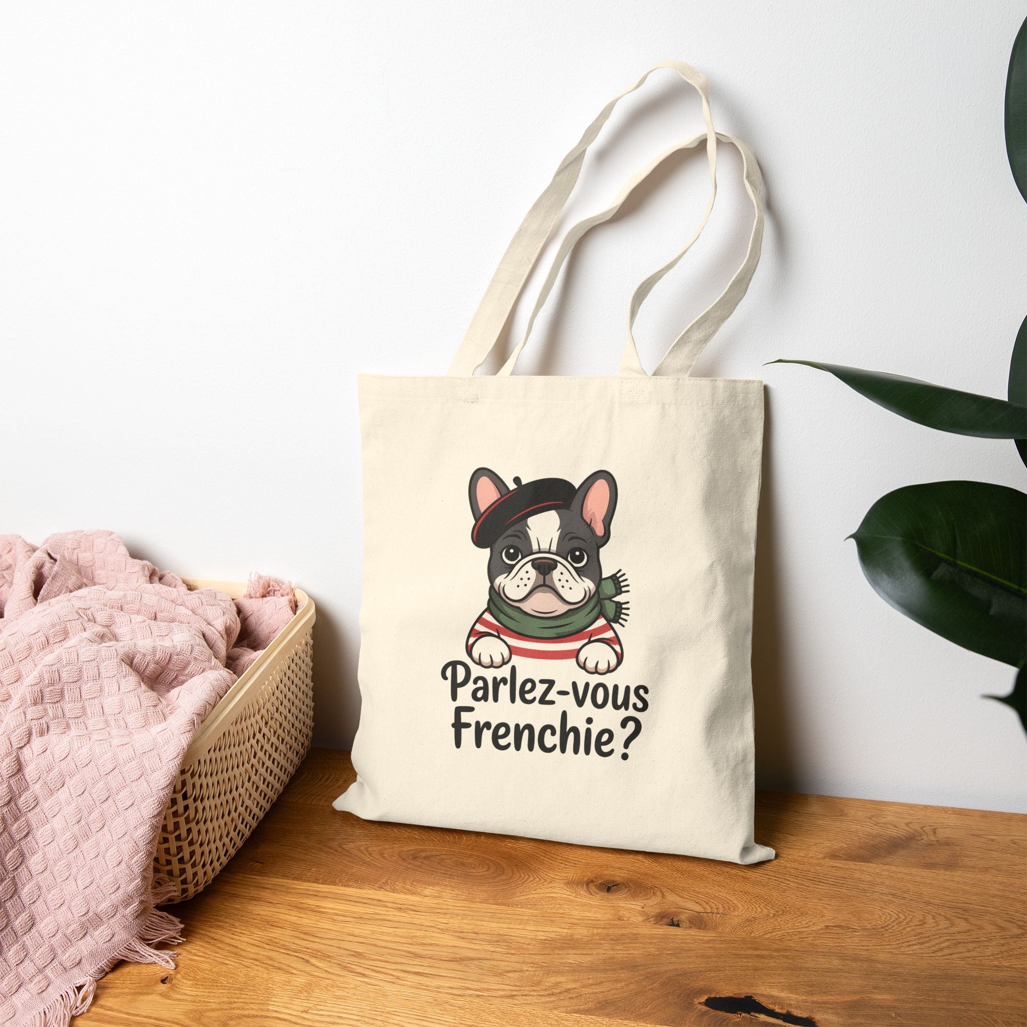 French Bulldog Lover Parlez Vous Frenchie Gift Tote