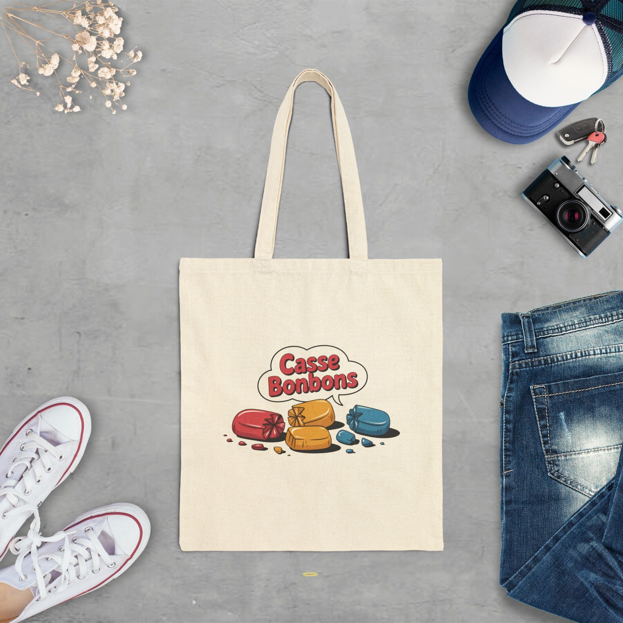 French Language Lover Casse Bonbons Funny Tote